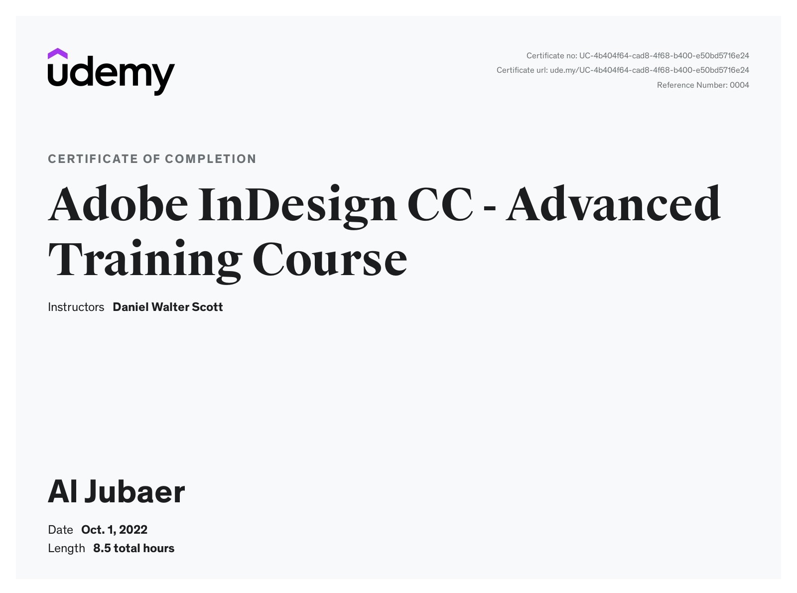 Adobe InDesign CC Advanced
