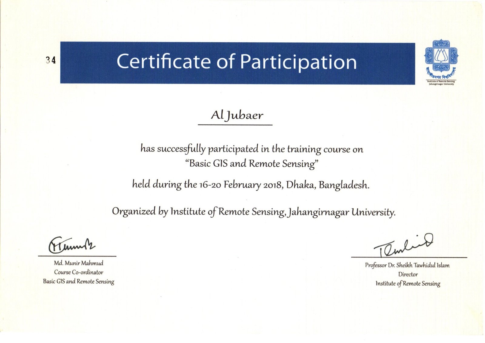 Basic GIS Remote Sensing
